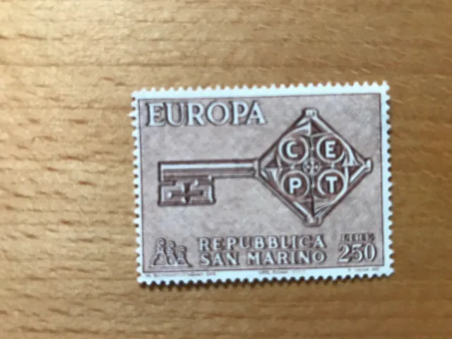 1968 San Marino; 10 mal Europa, postfrisch/MNH, MiNr. 913
