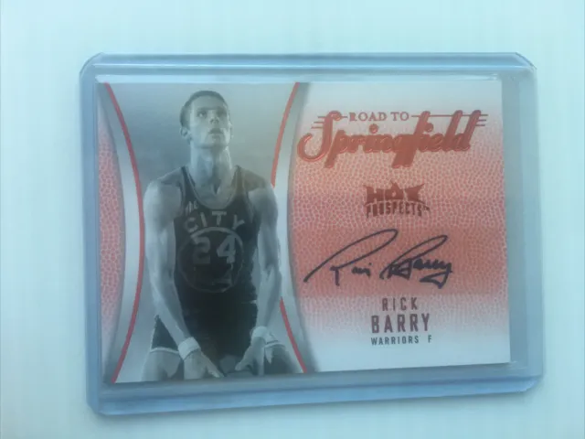 #4/5 (Only 5) 2008-09 Hot Prospects Auto Autograph Rick Barry Warriors Very Rare