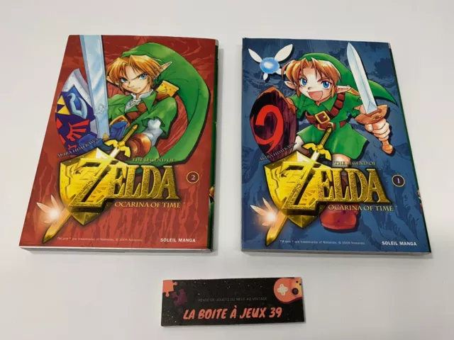 ♠️ Manga - Legend of Zelda : Ocarina of Time - Akira Himekawa (VF 2 tomes)♠️