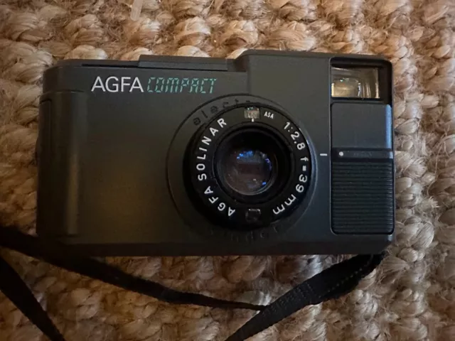 Agfa Compact Solinar Optima 935 Film Camera 39Mm Electronic F2.8