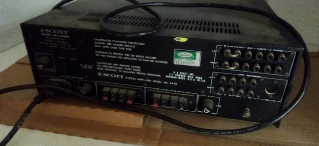 Amplificateur De Puissance Hill Audio DX 1000 – Vintage – Occasion Fonctionnel
