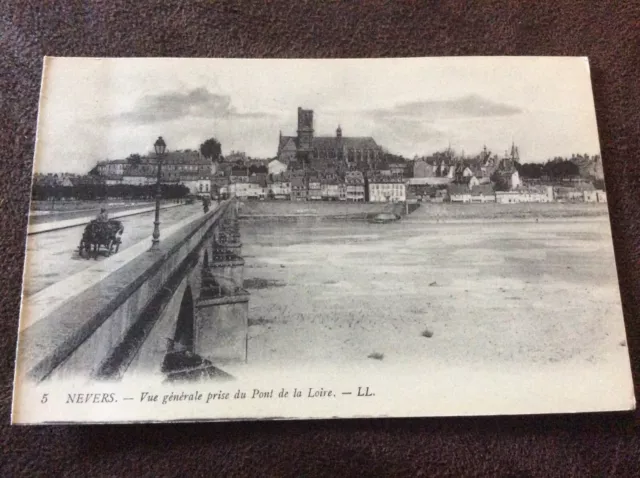 Cpa 58 Nevers General View Taken From The Bridge De La Loire