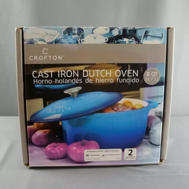 Beautiful 2QT Cast Iron Heart Dutch Oven, Black Sesame by Drew