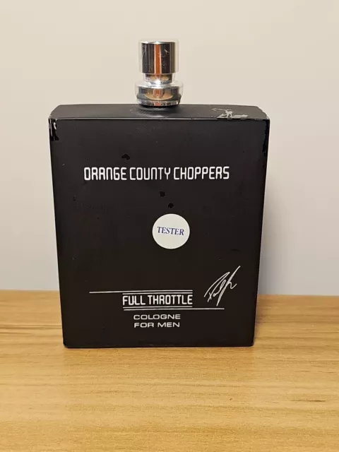 ORANGE COUNTY CHOPPERS Full Throttle Cologne For Men 3.4 Oz