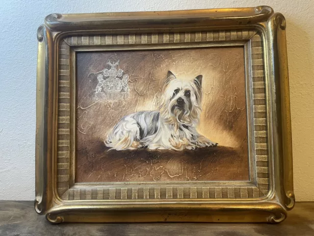 Silky Terrier Wall Decor, The Bombay Company 16x19 Framed