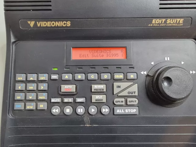 Videonics Edit Suite A/B Roll Edit Controller AB-1 Working Well