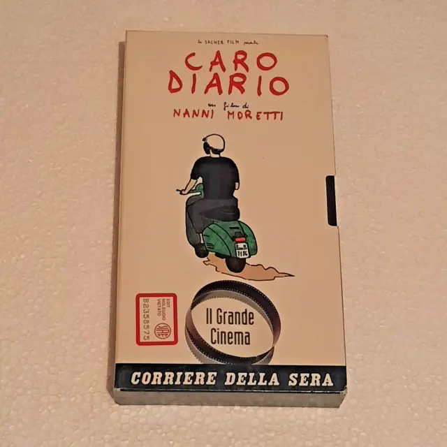 Caro Diario Di Nanni Moretti Vhs 1993 Corriere Della Sera Editoriale Cartonato