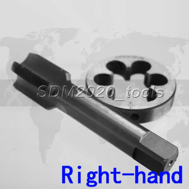 1 set 1 1/8-12 UNF right-hand Machine tap and die Threading Tools 1in1/8-12