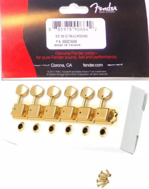 NEW Mécaniques FENDER US vintage 0053276049 GOLD pour guitare strat, tele...