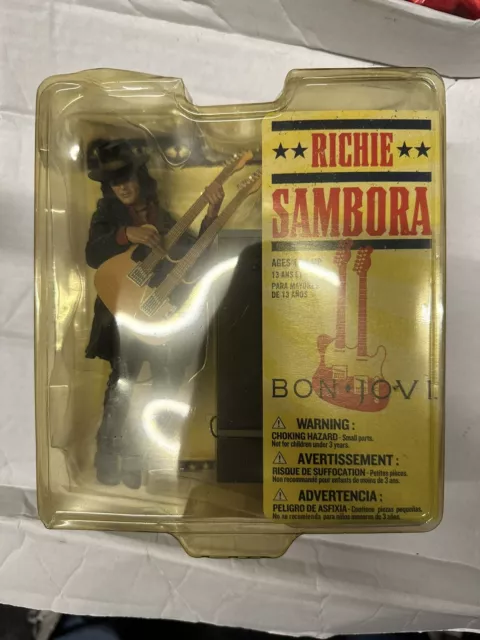 Richie Sambora Bon Jovi Mcfarlane Action figure Unopened BNIB 2007 New Boxed