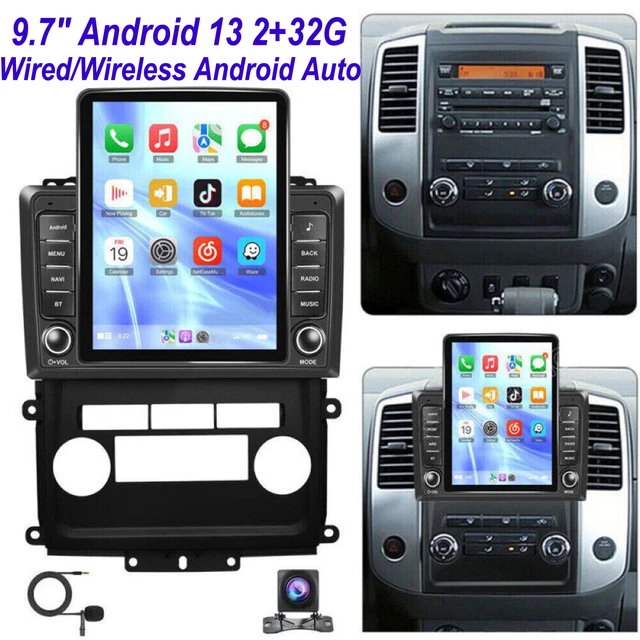 9.7& FOR NISSAN Frontier/Xterra 20092014 Android 13 Apple Carplay