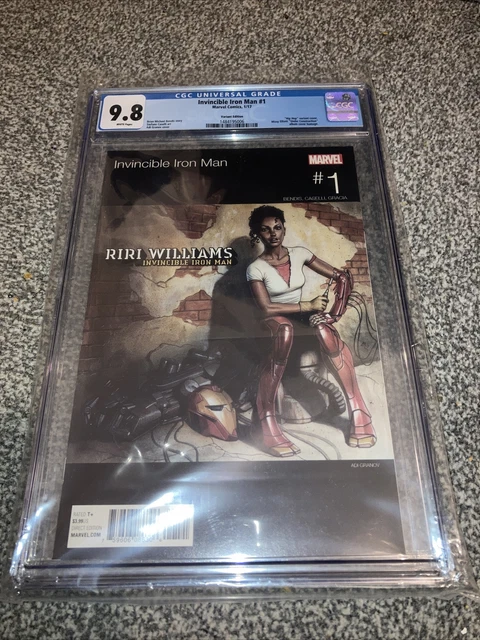 Invincible Iron Man #1  Hip Hop Variant Adi Granov CGC 9.8