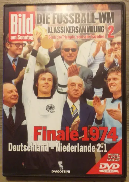 DVD Die Fussball-WM / Klassikersammlung 2 / Finale 1974 / mit Franz Beckenbauer