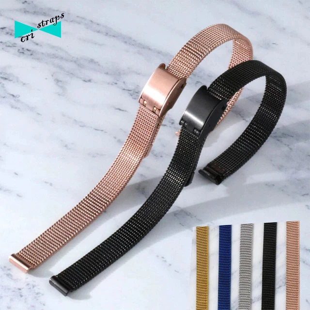 Cinturino maglia milanese 18mm sales