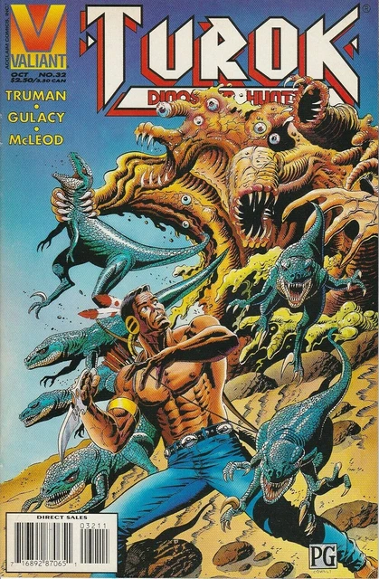 Turok Dinosaur Hunter Volume 1 #32 Valiant Comics October Oct 1995 (VFNM)