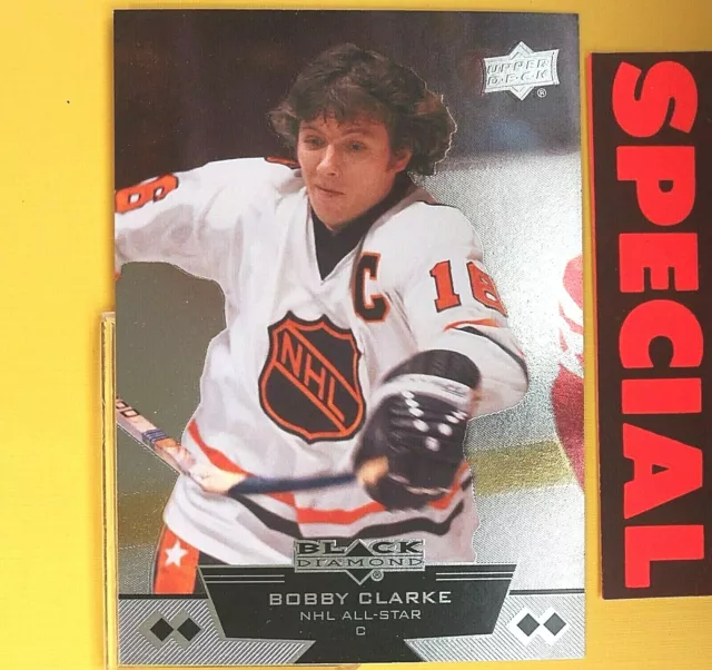 BOBBY CLARKE  2012-138  QUAD DIAMOND  #202  NHL All-Stars