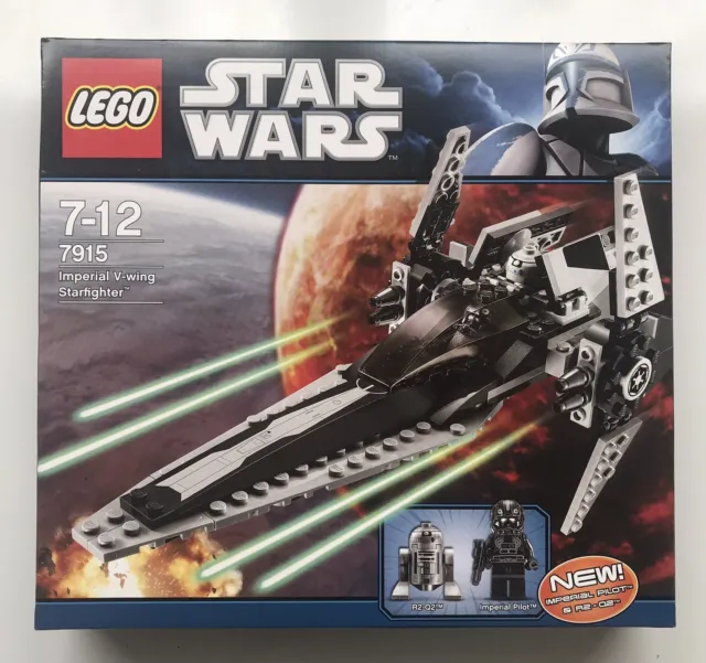 Lego 7915 Star Wars Imperial V-Wing Starfighter  Nuovo Sigillato