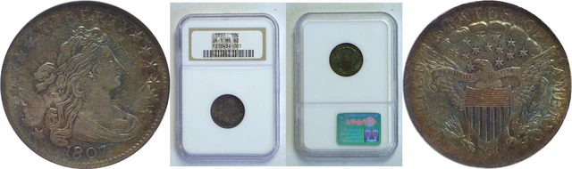 1807 Bust Dime NGC MS-62