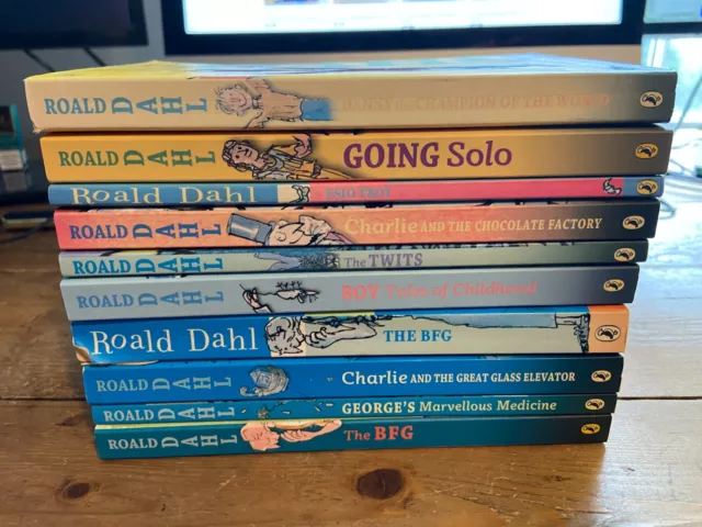 Roald Dahl Paperback Book Bundle