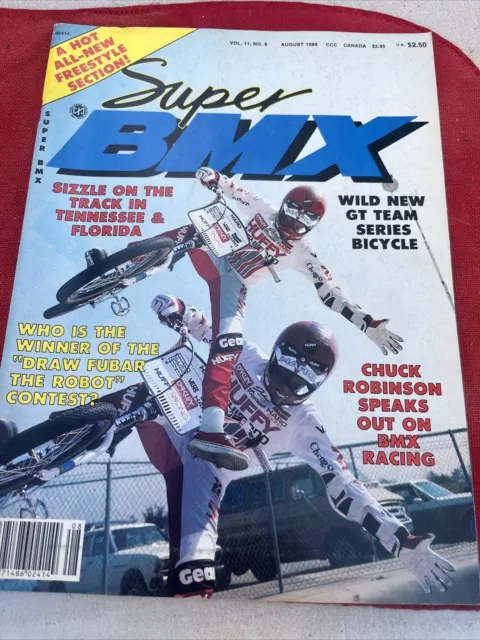 Super BMX August 1984 Issue Racing Bike Volume 11 No 8