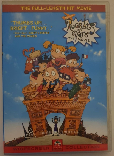 # RUGRATS IN Paris: The Movie ~ DVD ~ Region 4 ~ PAL ~ FREE postage ...