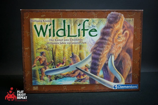 Wildleben 2002 Clementoni Platte Spiele
