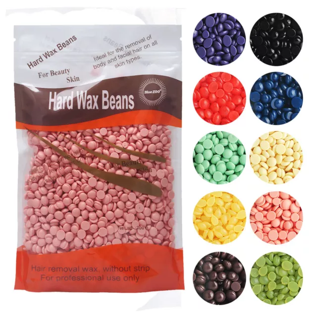 Depilatory Hot Film Hard Wax Beans Pellet Waxing Body Bikini Hair Removal 2