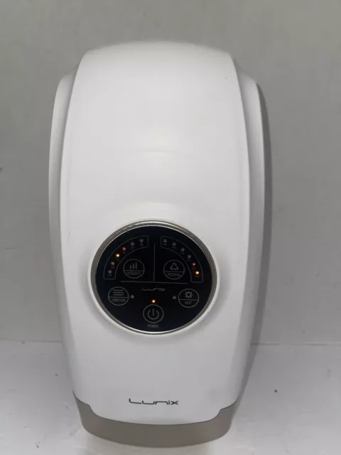 Masajeador de mano eléctrico inalámbrico blanco Lunix LX3 PROBADO/FUNCIONANDO necesita cargador