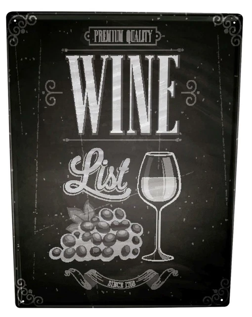 TIE-DailyNec 5PCS Cocktail Tin Sign Plaque Murale Vintage Boisson Menu Recette Tin Peinture Métal Retro Home Wall Decor Bar Pub Restaurant Cuisine Plaque Affiche Signes