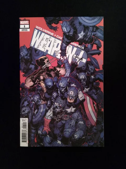Wolverine and Captain America Weapon Plus #1B  Marvel 2019 VF/NM Bachalo Variant