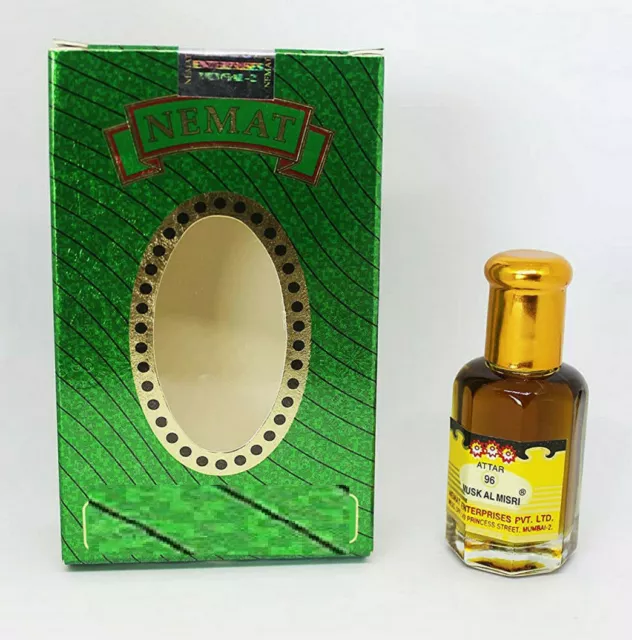 Aceite de perfume fragancia rica y relajante Nemat Fragrances 96 Musk Al Misri 10 ml