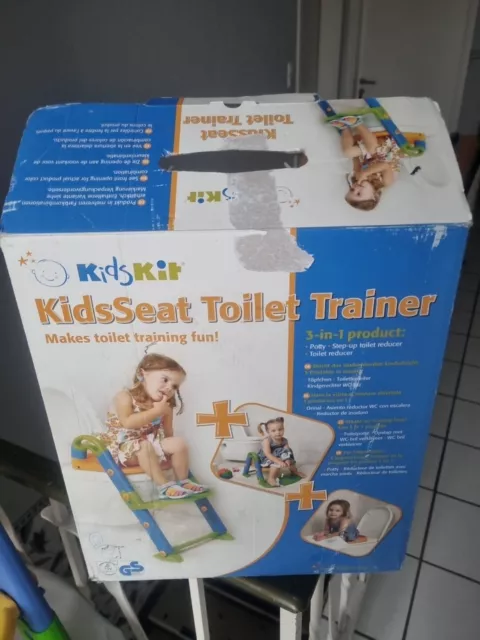 Rotho Kidskit Toiletten-Trainer Diverse Farben ( rot ,grün und  blau)