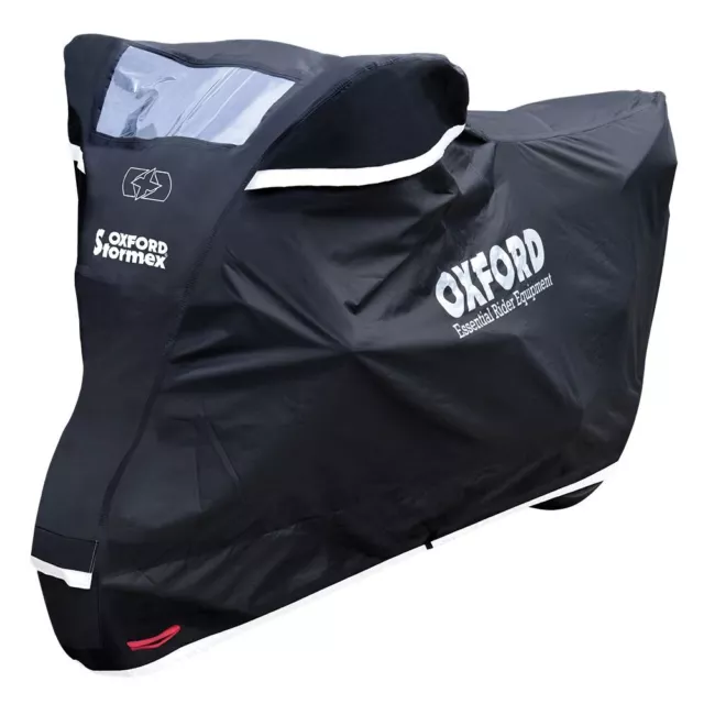 Oxford Stormex Waterproof Breathable Motorcycle Scooter Rain Cover Large - CV332