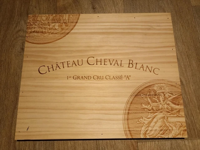 ++ grande estampe vin château Cheval Blanc 1er grand cru classé A ++