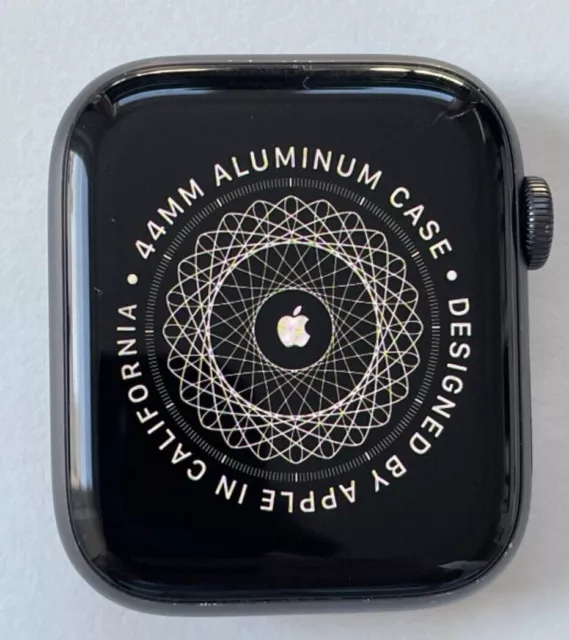 Apple Watch Series 5 44mm GPS Space Grau Alu mit Sportarmband schwarz OVP