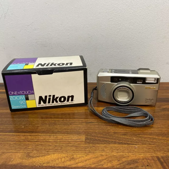 Nikon One Touch Zoom 90 AF 35mm Film Camera *Box Included