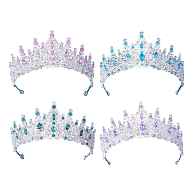 Shinning Princess Headpieces Bijoux de cheveux Flower Girl Bandeau Couronne