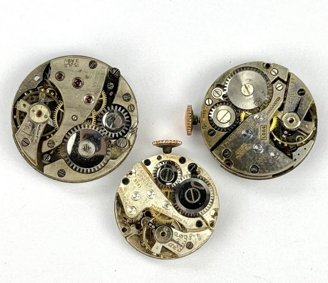 Lot De Verres De Montre Et Gousset - Tailles 180 à 189 - Occasion, Pour Horlogerie