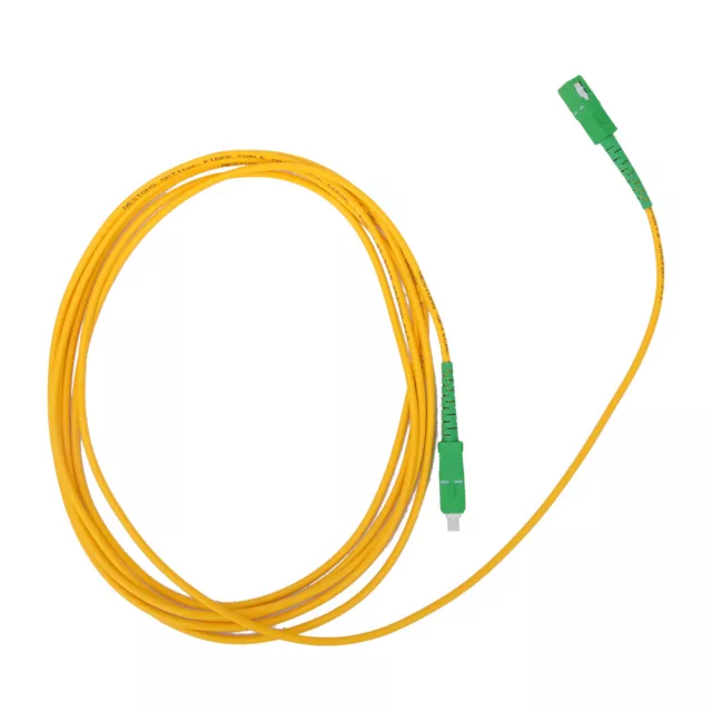 2Pcs Fiber Optic Patch Cable Single Mode & Single Core SC/ SC/ Spares CTX