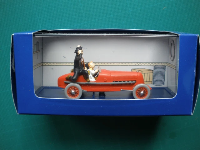 figurine voiture tintin