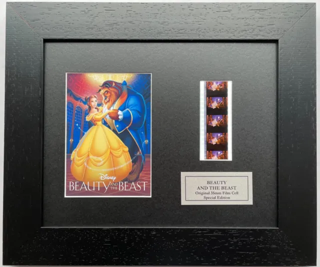 BEAUTY AND THE BEAST 1991 Original 35mm Film Cell Memorabilia