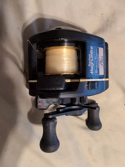 VINTAGE SHIMANO BANTAM mag plus BMP15SG bmp15 sg bmp XHS casting reel