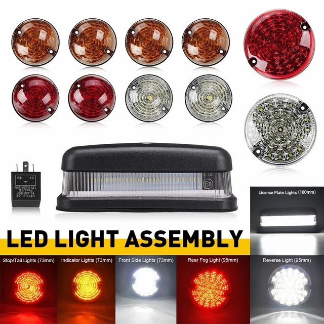 Land Rover Defender Led FOR 90-16 LAND Rover Defender Colorful Complete Led Upgrade Kit ...