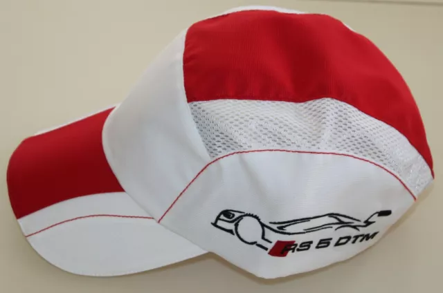 Original Audi Sport Baseball Cap Basecap Mütze Kappe RS5 DTM Weiß Unisex NEU