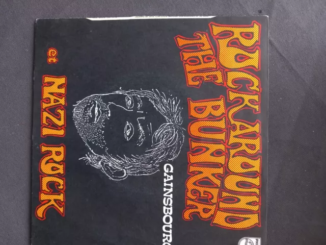 45tours Serge Gainsbourg Rock Around The Bunker serie parade