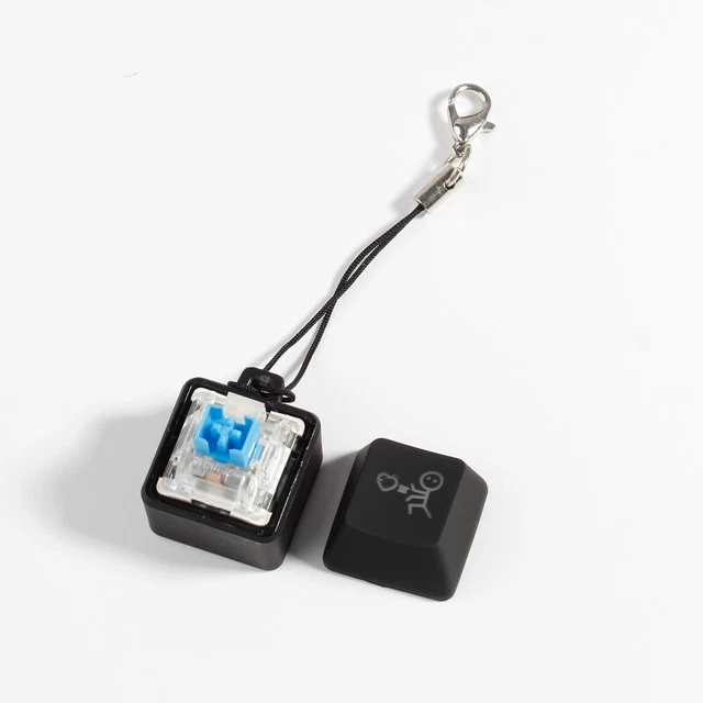Ciwanning Keyboard Switches Tester Keychain Multipurpose Stress Relief Mechanical Keycap Switches Keychain Keycap Switches Tester