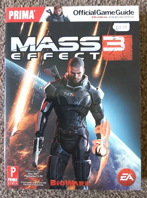 Nuova guida strategica ufficiale Mass Effect 3 Prima Games - PS3 Xbox 360 PC Bioware