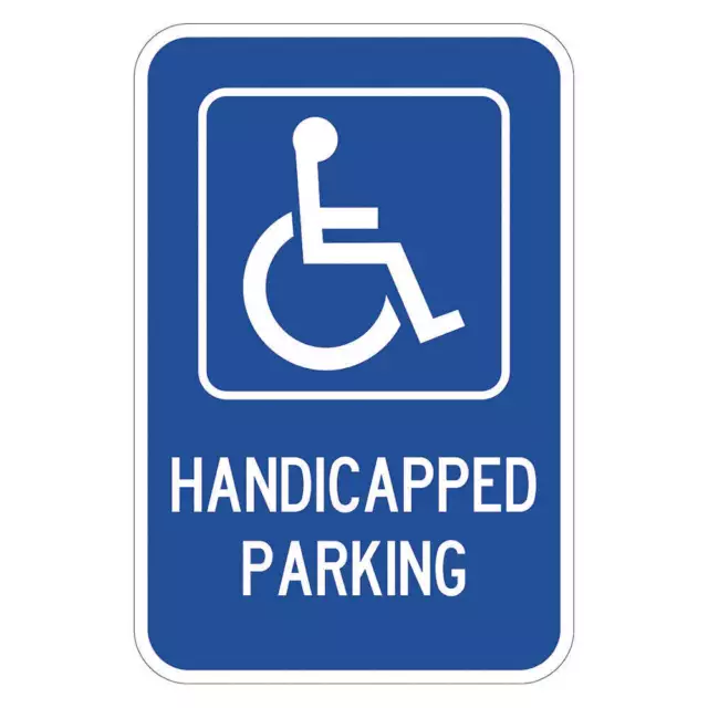 LYLE T1-6206-EG_12x18 ADA Handicapped Parking Sign,18" x 12"