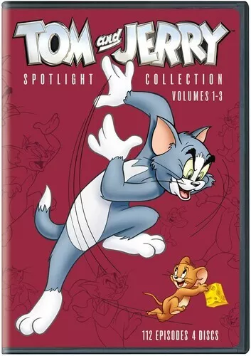 Tom and Jerry Spotlight Collection: Volumes 1-3 (DVD)New FREE SHIPPING