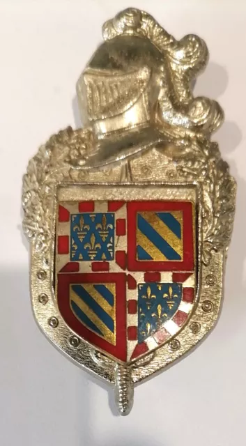 Région BOURGOGNE  GENDARMERIE NATIONALE  Insigne DELSART Blason DRAGO  1980 1990